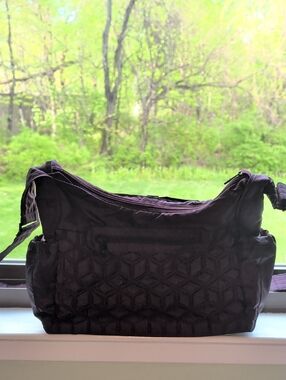 Quilted Everyday Crossbody LUG Bag - Purple